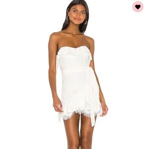 Lovers and friends white lace dress